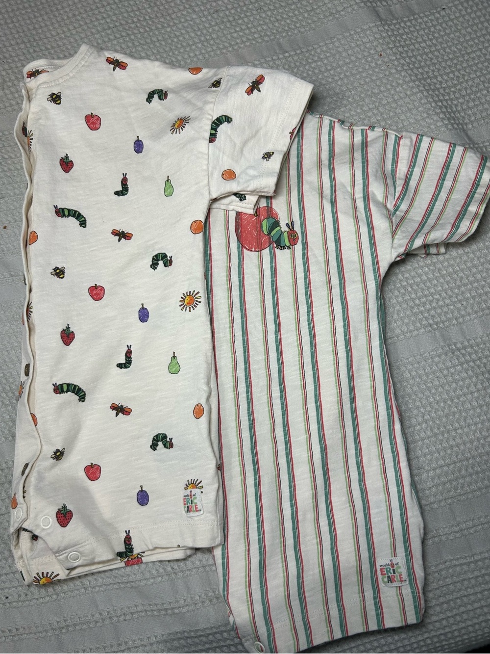 Next The Very Hungry Caterpillar Neutral Baby Rompers 2 Pack